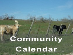 Community Calendar web page